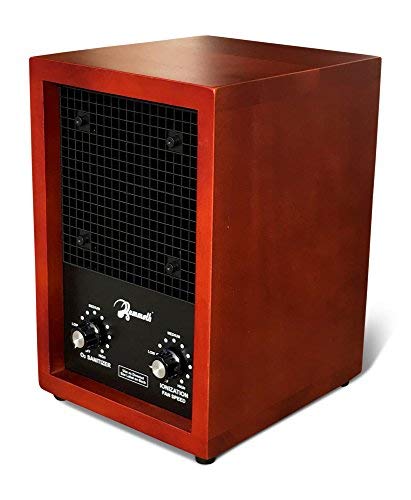 Mammoth Ion and Ozone Generator 3000 mg/hour, Adjustable up to 3,500 SqFt Ionizer & Deodorizer Ozone Odor Eliminator- Ozone Machine Wooden Design Ideal for Dust, Pollen, Pets & Smoke Smell - Image 4
