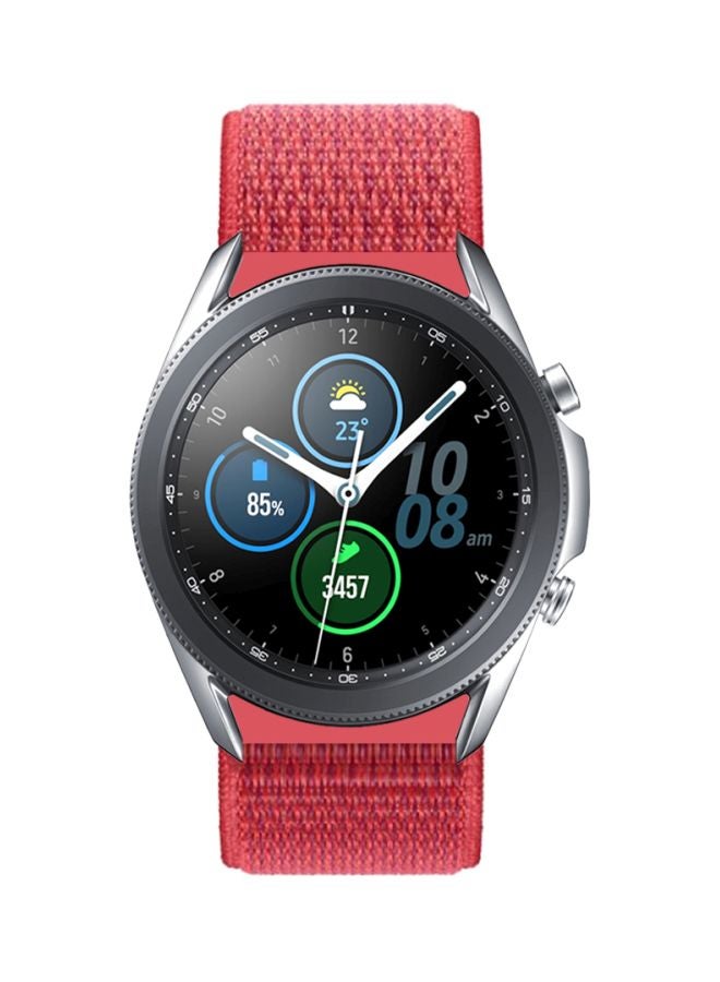 بيرفيي سوار بديل لساعة سامسونج جالاكسي 3 مقاس 45 مم أحمر - Image 1