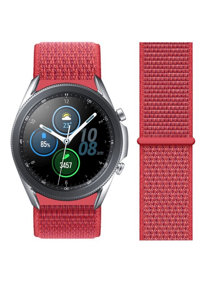 بيرفيي سوار بديل لساعة سامسونج جالاكسي 3 مقاس 45 مم أحمر - Image 2