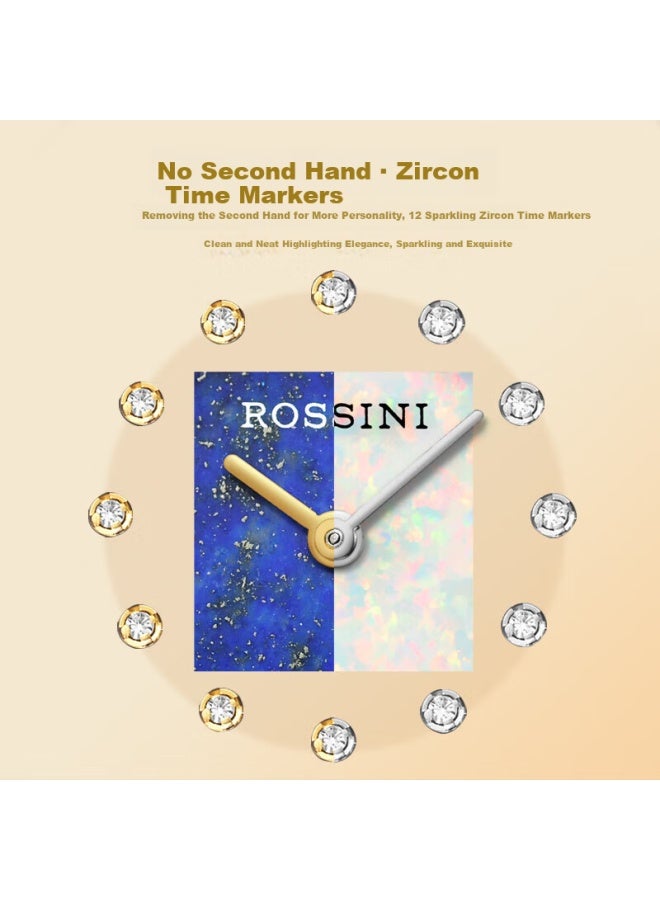 Rossini New Quartz Women's Watch Minimalist Birthday Christmas Valentine's Day Gift Luxury Ladies Watch - Image 3