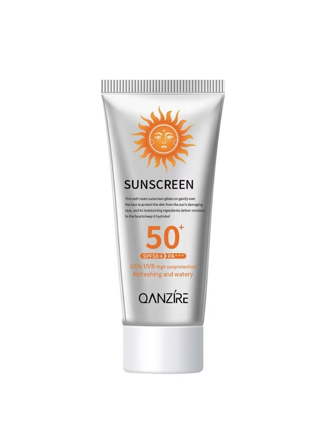  كانزير SPF50 + PA +++ واقي الشمس,واقي الشمس الوجه حتى ment Perfector التحكم السوائل الشمسية,حماية عالية UVA / UVB,يقلل من بقع ment - Image 1