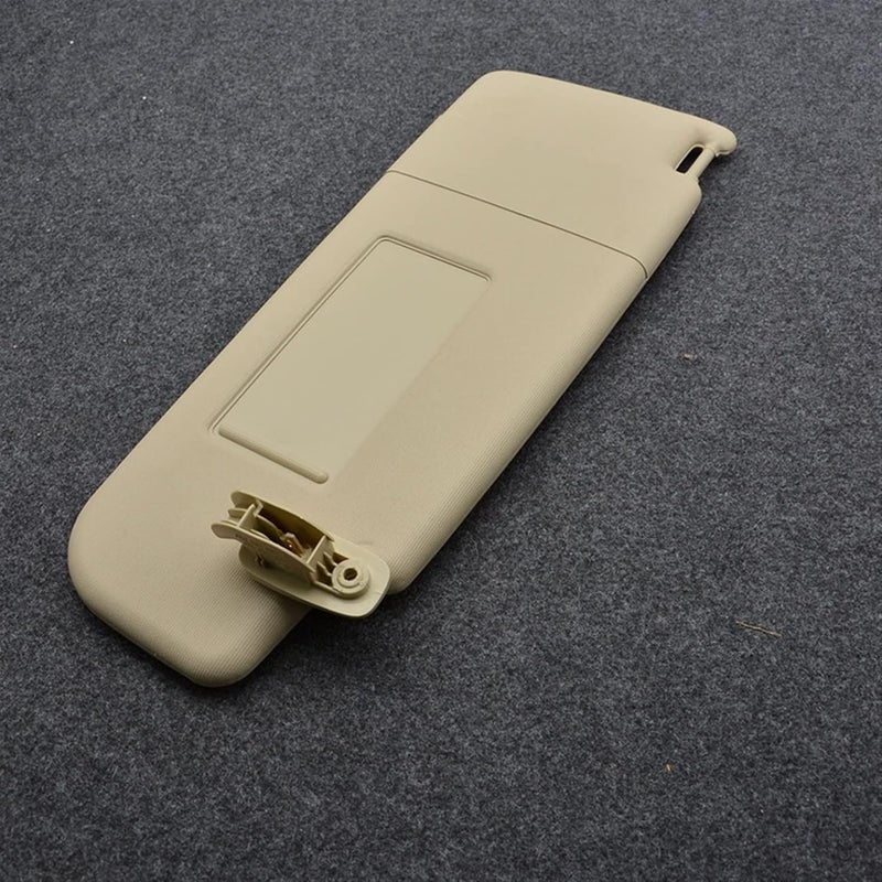 QASULER Beige Car Sun Visor with Mirror for POLO 2011-2018 - Image 4