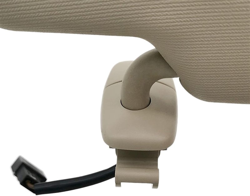 QASULER Beige Car Sun Visor with Mirror for POLO 2011-2018 - Image 3