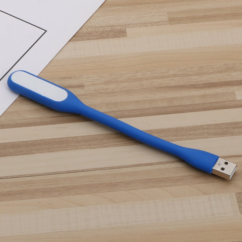 Creative USB Mini Portable Night Light with Custom Logo Dark Blue 