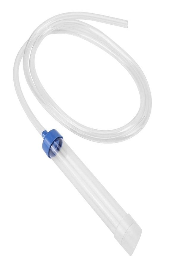 Chiffonade PVC Siphon Tube Aquarium Water Changer Tidyning Manual Gravel Cleaning Water Filter for 30L Small Fish Tank - Image 1