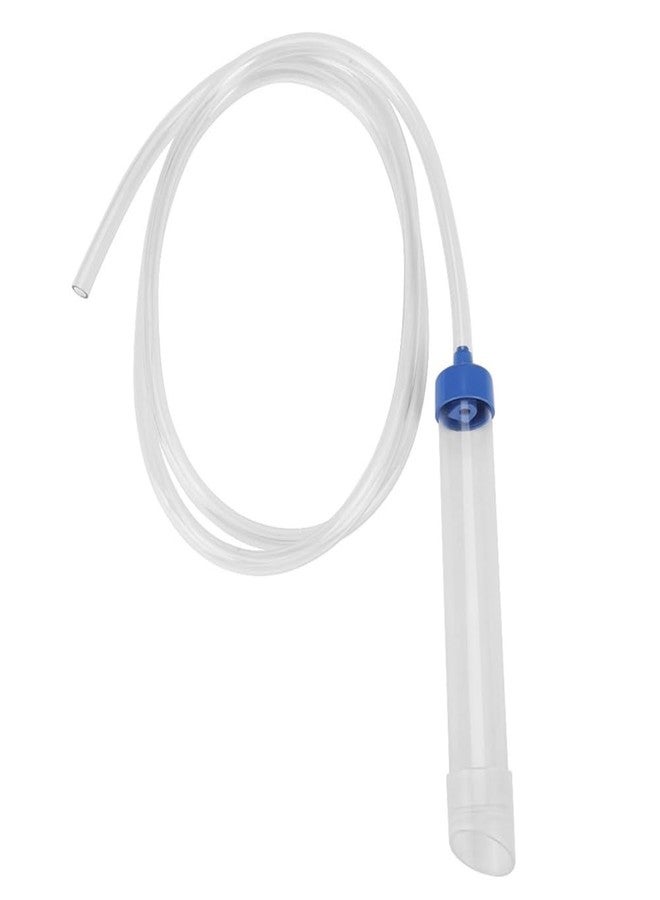 Chiffonade PVC Siphon Tube Aquarium Water Changer Tidyning Manual Gravel Cleaning Water Filter for 30L Small Fish Tank - Image 3