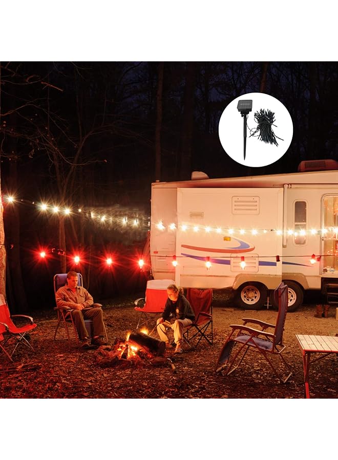 erorex 10M 100 Beads Solar String Light Decorative Fairy Light Garden Solar Lights Colorful Led Waterproof For Yard Patio Garden Tree Party Wedding Decoration - Image 3