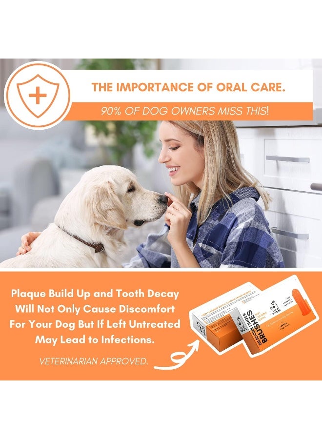 DogsLife Silicone Finger Dental Brushes Dog 5pcs - Image 5