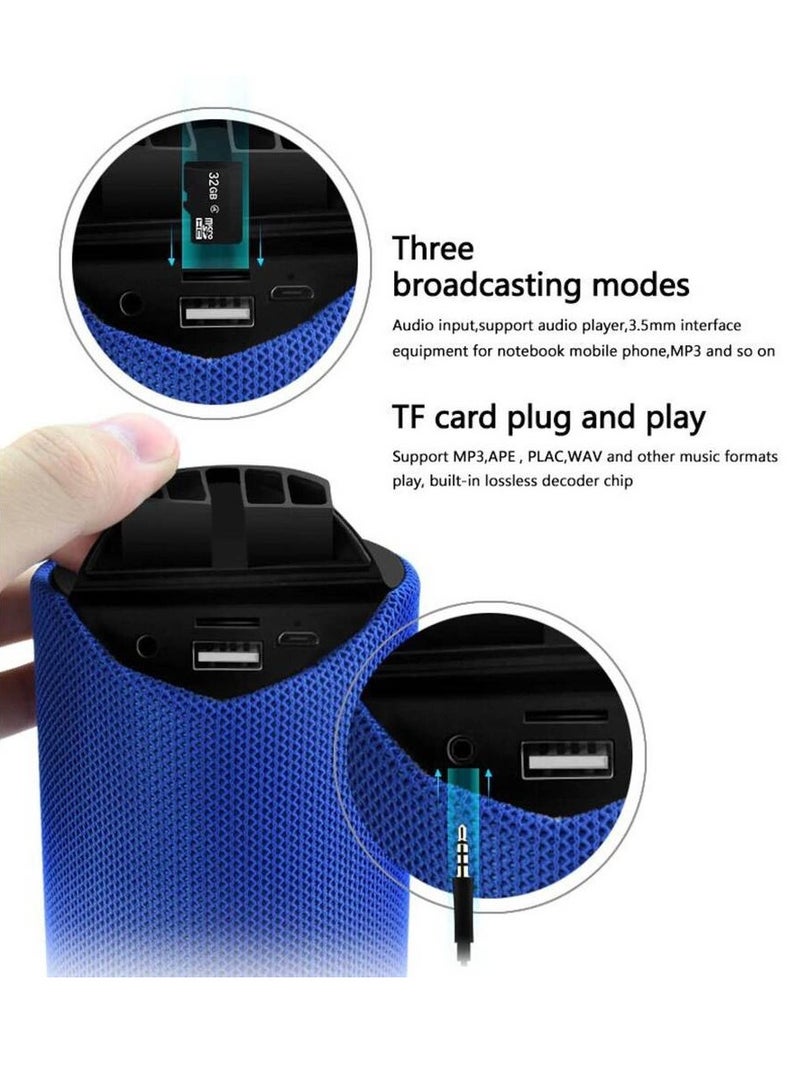 Blue D Bass Bluetooth Speaker For Car/Laptop/Home Audio & Gaming - Image 2