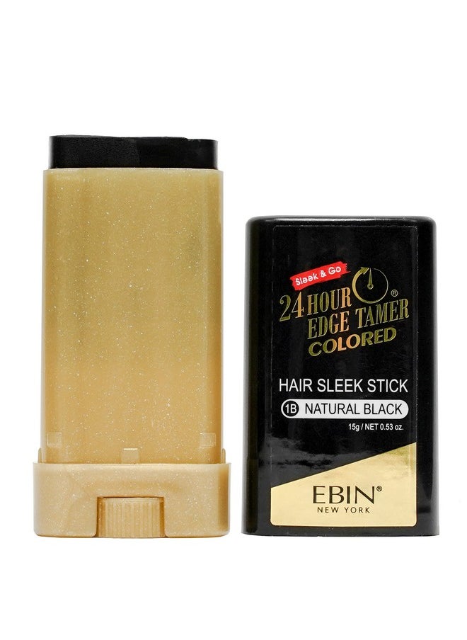 EBIN NEW YORK Bin New York 24 Hour Colored Sleek Stick_Natural Black 3Pack ; Sleek & Go No Flacking No Build Up And White Residue  - Image 3
