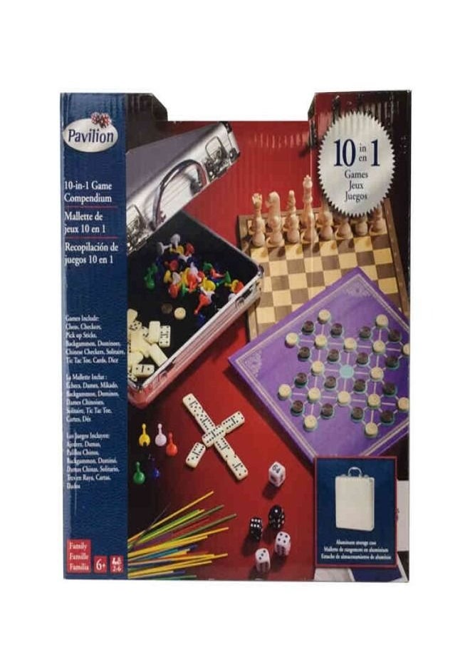 Pavilion - 10 In 1 Game Compendium Aluminum