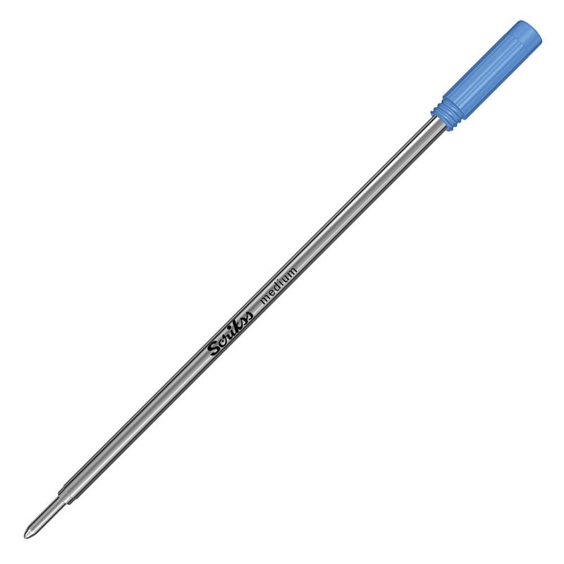 Scrikss ballpoint pen refill 2 pieces blue Model 70212 - Image 2