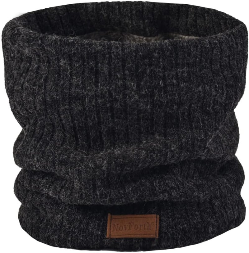 NovForth Winter Neck Warmer Men Ski, Neck Gaiter Face Scarf Women, Fleece Scarf for Men Gaiter Mask, Thick Windproof Scarves - Image 1