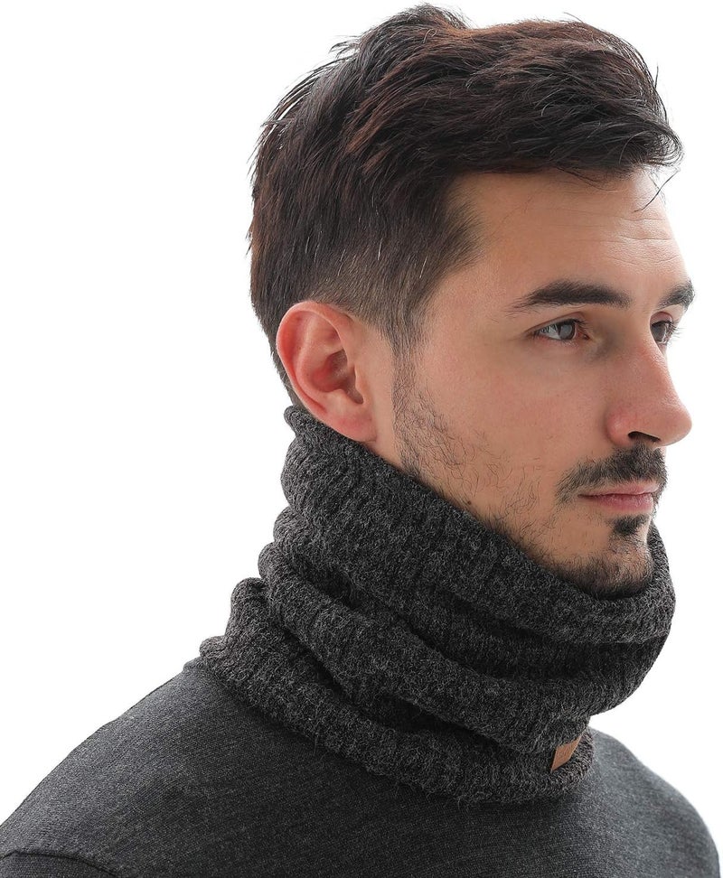 NovForth Winter Neck Warmer Men Ski, Neck Gaiter Face Scarf Women, Fleece Scarf for Men Gaiter Mask, Thick Windproof Scarves - Image 4