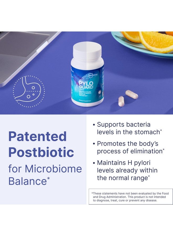 Microbiome Labs مايكروبيوم لابز بايلوغارد - براءة اختراع L reuteri DSM17648 لتحسين الراحة الهضمية - مكمل دعم صحة الأمعاء والمناعة - بوسيبوتيك (30 كبسولة) - Image 2