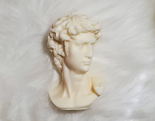 Bonus David Statue Scented Candle - Large Bust, Hand Poured Aroma for Home - Image 5