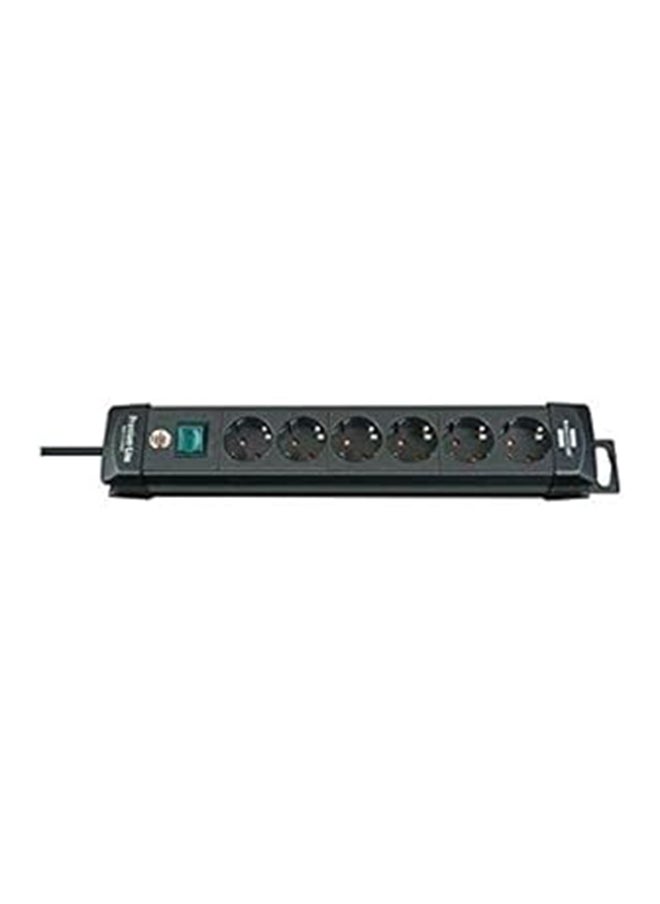 Brennenstuhl Multisocket Extension 6 Way 3m 
