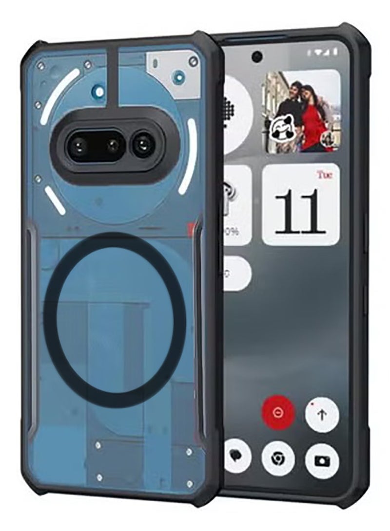 Protective Case Cover for Nothing Phone 3a High Quality,Bumper Back Case Supports magnetic charging - Image 1