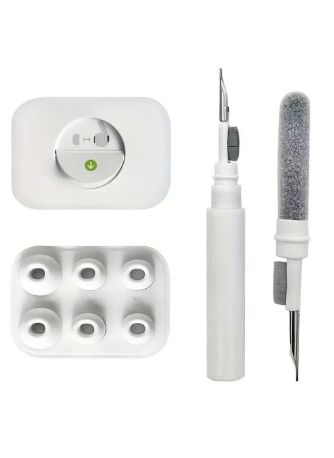 [3 Pairs + 3-in-1 Cleaning Kit] Premium Silicone Ear Tips for AirPods Pro & Pro 2 – Noise Reduction – S/M/L Sizes – Charging Case Compatible + Storage Box – Must-Have for Apple Users
