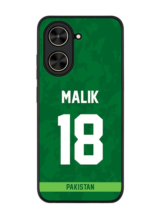 Stylizedd For Xiaomi Poco C71 / Redmi A5 4G Case,Slim fit Camera Protection, Shockproof Thin Phone cover  - Pakistan Shoaib Malik, Jersey No 18