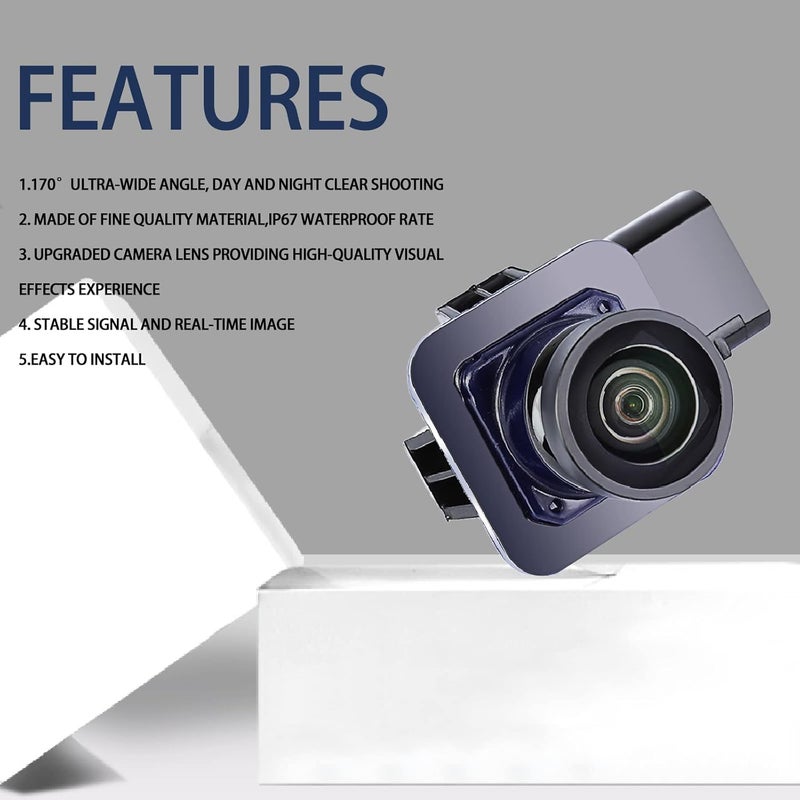 Arokzn Rear View Backup Camera for Ford Edge & Lincoln MKX (2011-2015) - Image 3