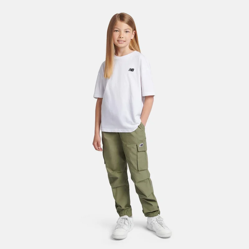 New Balance Bright White Small Logo Jersey T-Shirt for Women | Best Price UAE