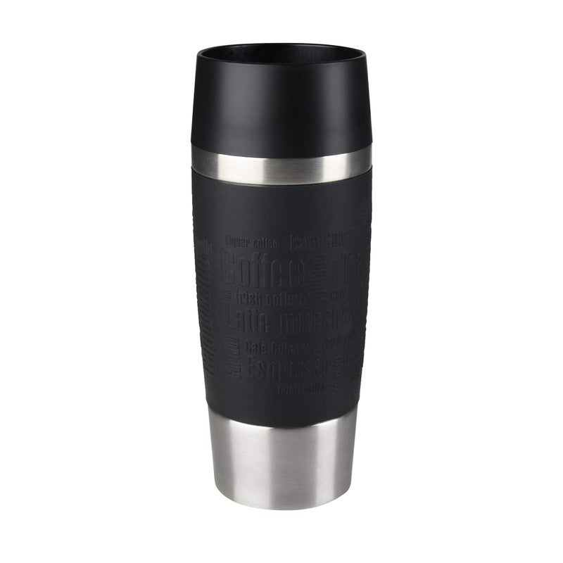 Emsa Vacuum mug Travel Mug 122 fl oz in black Black