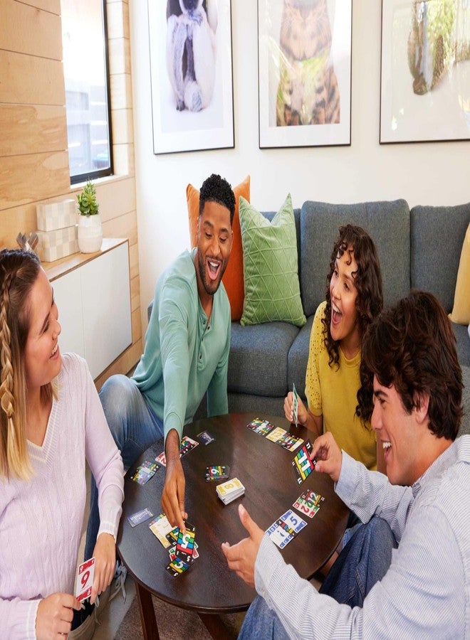 Mattel Games Phase 10 Flip Card Game, Family Card Game with Double-Sided Cards, Includes Special Color-Based Phases for 2-6 Players - Image 2