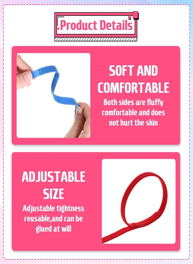 Macuezu 15 PCS Newborn Puppy Collars, 14 Inch Soft Adjustable Whelping Collars for Puppies, Whelping ID Bands Collar for Doggy, Kitten and Newborn Pet, 15 Colors - Image 4