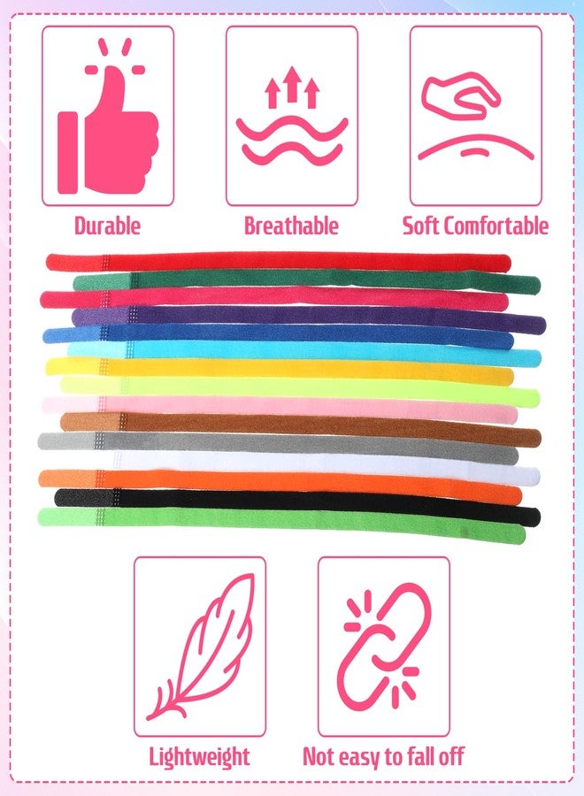 Macuezu 15 PCS Newborn Puppy Collars, 14 Inch Soft Adjustable Whelping Collars for Puppies, Whelping ID Bands Collar for Doggy, Kitten and Newborn Pet, 15 Colors - Image 3