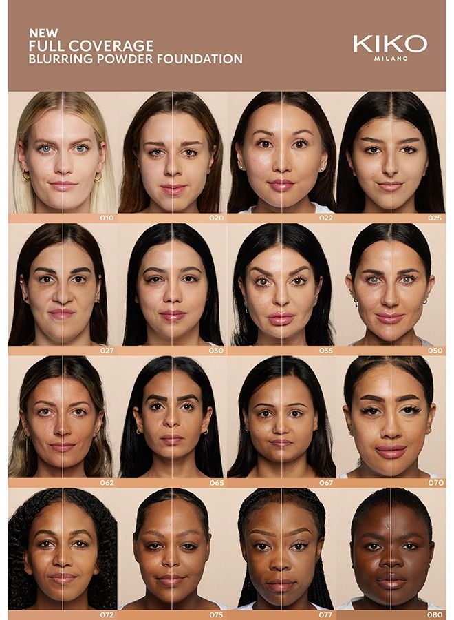 KIKO MILANO Full Coverage Blurring Powder Foundation 65 Golden Honey  - Image 4