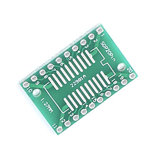 Cermant 35pcs 7 Values PCB Proto Boards SMD to DIP Adapter Plate Converter SOP SSOP TSSOP SOP 8 MSOP 10 SOP 14 SOP 16 SOP 20 SOP 24 SOP 28 - Image 4