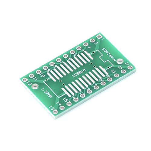 Cermant 35pcs 7 Values PCB Proto Boards SMD to DIP Adapter Plate Converter SOP SSOP TSSOP SOP 8 MSOP 10 SOP 14 SOP 16 SOP 20 SOP 24 SOP 28 - Image 3