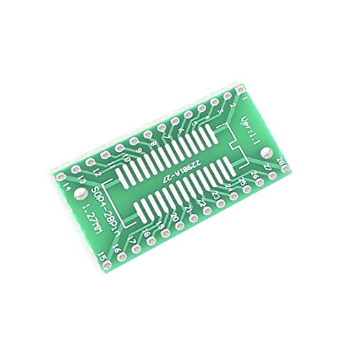 Cermant 35pcs 7 Values PCB Proto Boards SMD to DIP Adapter Plate Converter SOP SSOP TSSOP SOP 8 MSOP 10 SOP 14 SOP 16 SOP 20 SOP 24 SOP 28 - Image 2