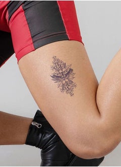 Inkbox Temporary Tattoos, Semi-Permanent Tattoo, One Premium Easy Long Lasting, Water-Resistant Temp Tattoo with For Now Ink - Lasts 1-2 Weeks, Famiglia, 7 x 2 in