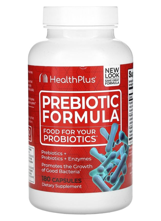 Health Plus Prebiotic Formula 180 Capsules 