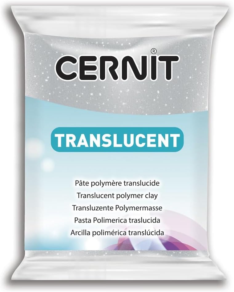 CERNIT Translucent Polymer Clay 56g - Flexible and Oven-Hardening Craft Material - Image 1