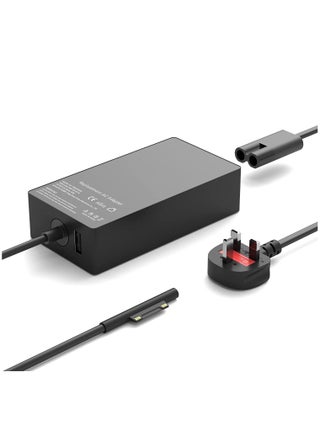 Surface Pro Charger, 15V 4A 65W Surface Power Adapter Laptop Charger for Microsoft Surface Pro 3/4/5/6/7/8/X Pro 2017 Surface Book 1 2 3 Surface Go 1 2 Surface Tablet 1706 with USB Charging Port - pzsku/Z7F53CBD0B94DDA29CCE8Z/45/_/1671695132/9ae354d3-a392-4f44-9cf1-aacf22055f51