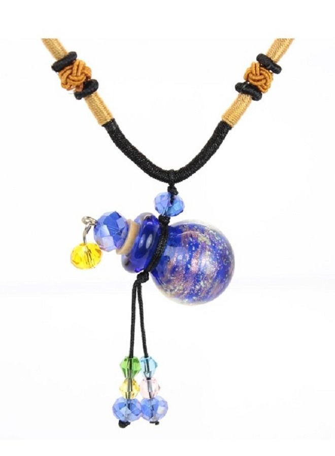 Y&D Exquisite gourd bottle necklace empty bottle pour your own perfume and keep the fragrance lasting 