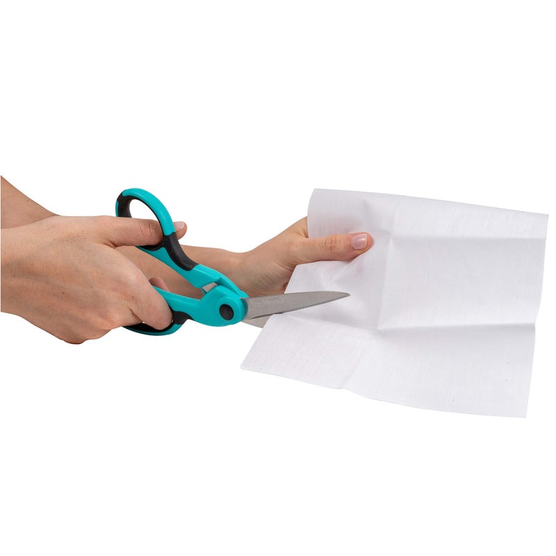 SINGER 00097 Iron-On Mending Fabric, Fabric Patch for Mending ClothesWhite, White - Image 4