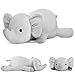 Wepop Elephant Weighted Stuffed Animals 24in 42lbs Big Weighted Stuffed Animal Elephant Plush Toys Plushies Pillows Gifts for Kids Adutls Boys and Girls - Image 4