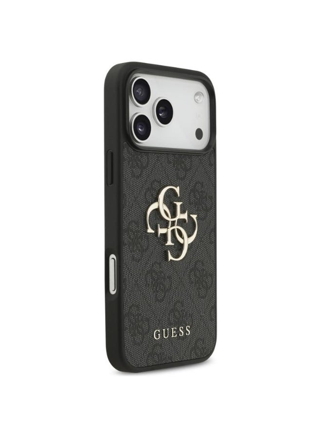 GUESS Guess 4G Big Logo Case for iPhone 17 Pro Max - Black - Image 4