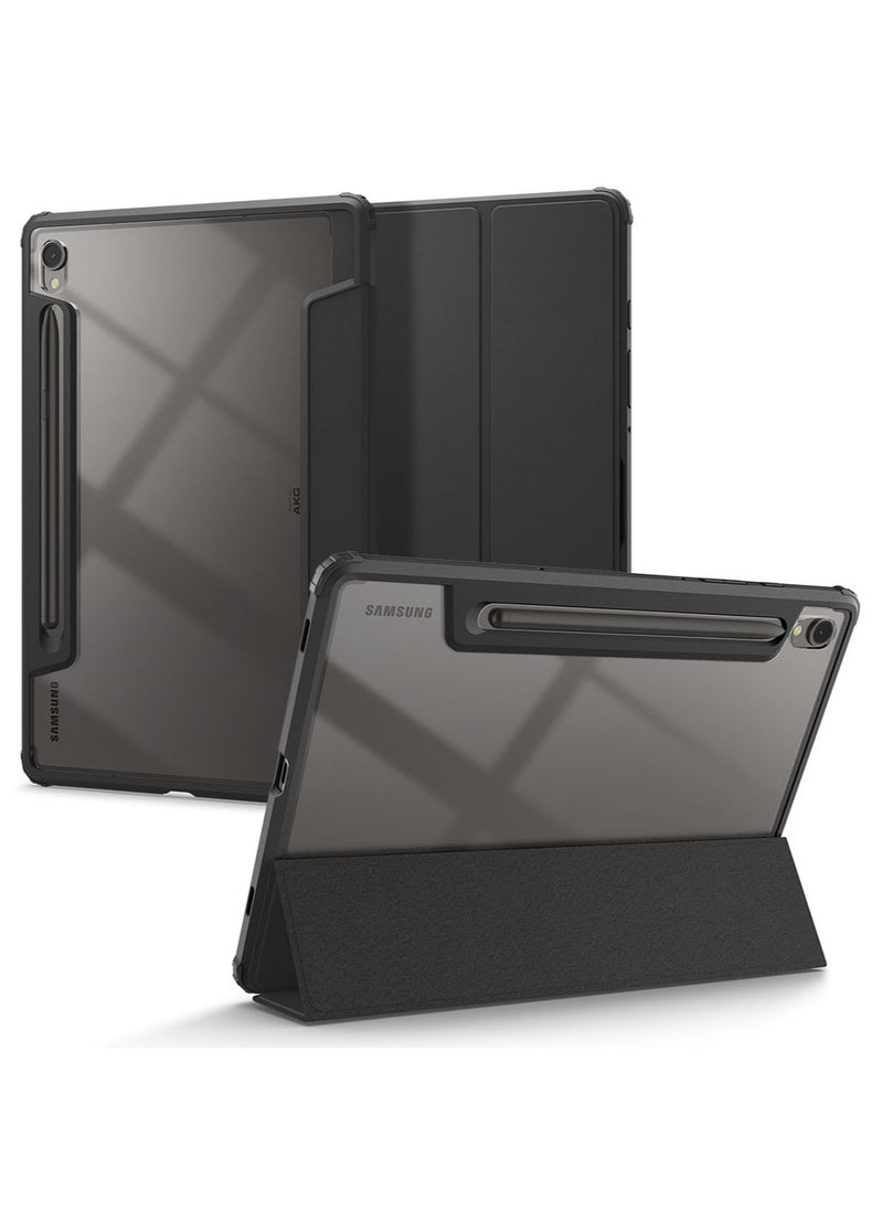 Spigen Ultra Hybrid Pro Samsung Galaxy Tab S9 Case Cover 11 inch (2023) with Dual S-Pen Holder  - Black  - Image 1