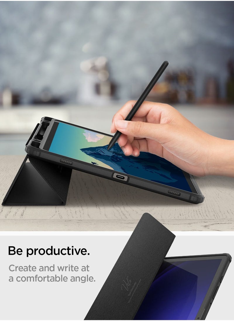 Spigen Ultra Hybrid Pro Samsung Galaxy Tab S9 Case Cover 11 inch (2023) with Dual S-Pen Holder  - Black  - Image 5