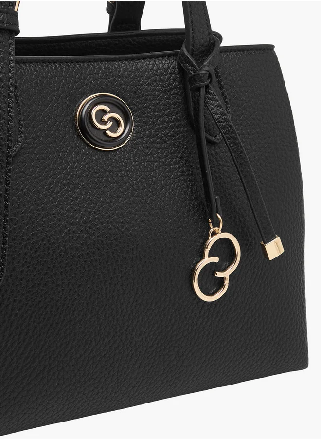 سيليست Solid Tote Bag with Double Handles and Detachable Strap