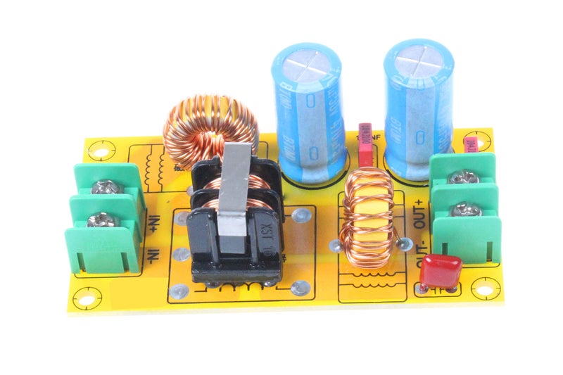 NOYITO DC LC Filter DC EMI Power Filter 0 to 50V 2A 4A 10A 20A Filtering Board (2A) - Image 5