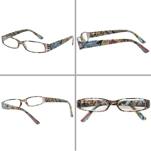 Kerecsen Women's Reading Glasses 4 Pairs Ladies Fashion Spring Hinge Readers (4 Pack Mix, 2.75) - Image 5