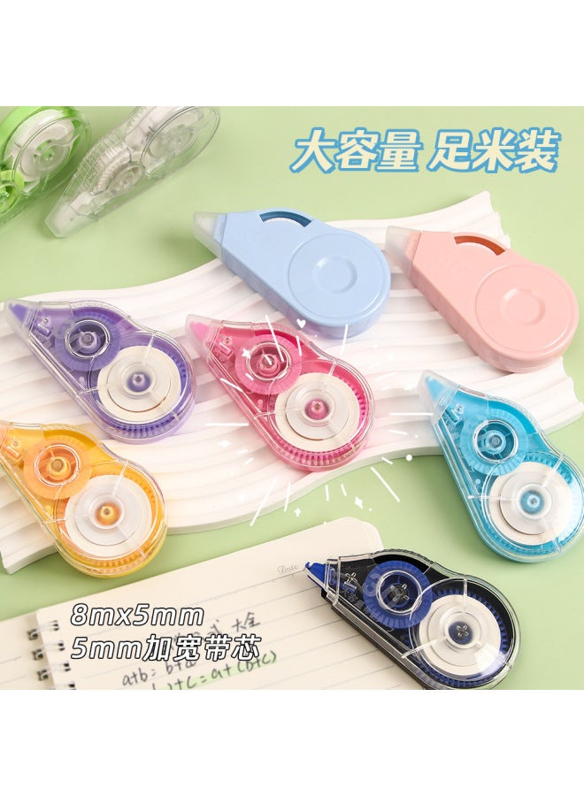 HELPS Morandi High-looking Correction Tape For Primary School Students, Large-capacity Correction Tape, Continuous Tape, Silent Correction Tape - Image 2