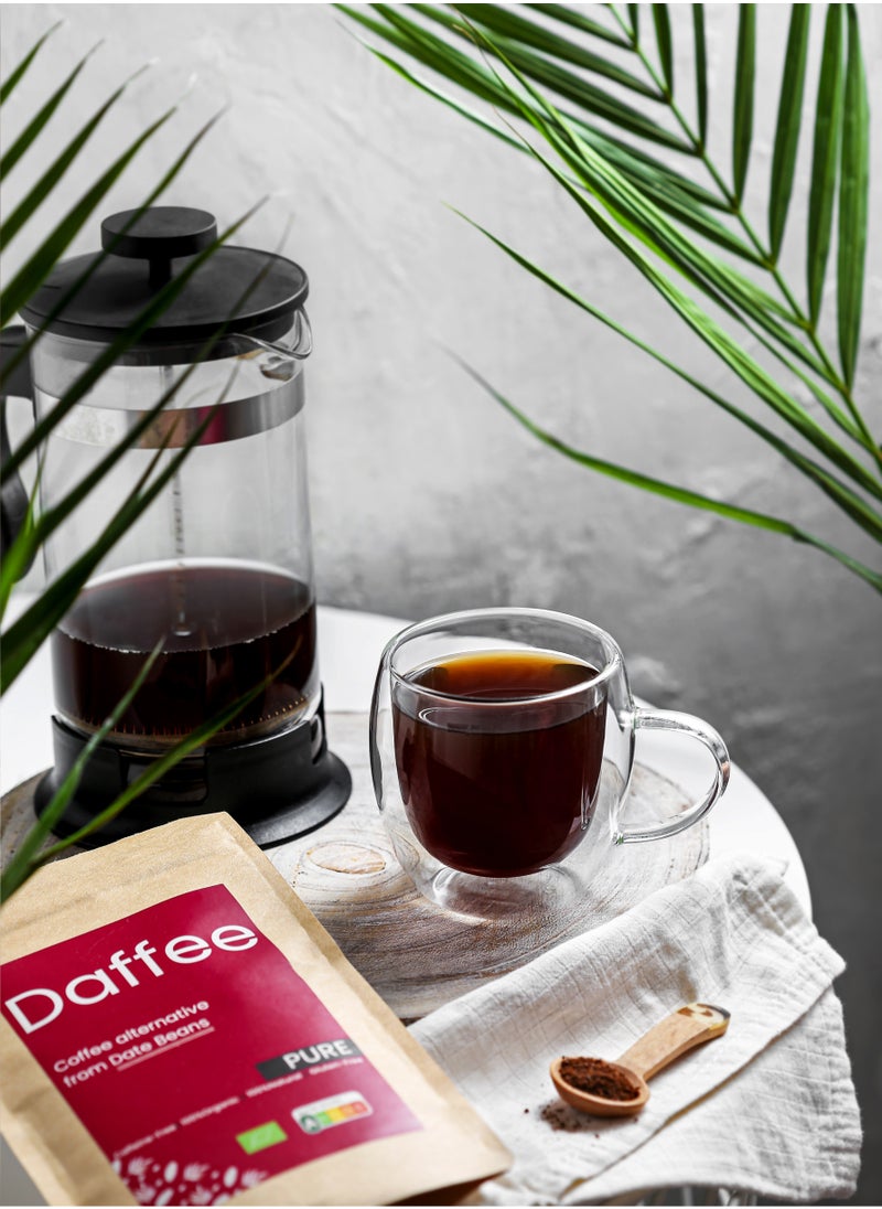 Daffee Decaf Coffee Alternative Made from Organic Date Beans -125g  - Image 3