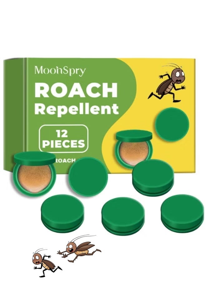 MOONSPRY Home Kitchen Cockroach Killer Safe for Kids and Pets Roach killer, Roach Repellent,Cockroach Bait,Cockroaches Traps for Internal and External use,House Pest Control Cock Roach Medicine roach killer - Image 1